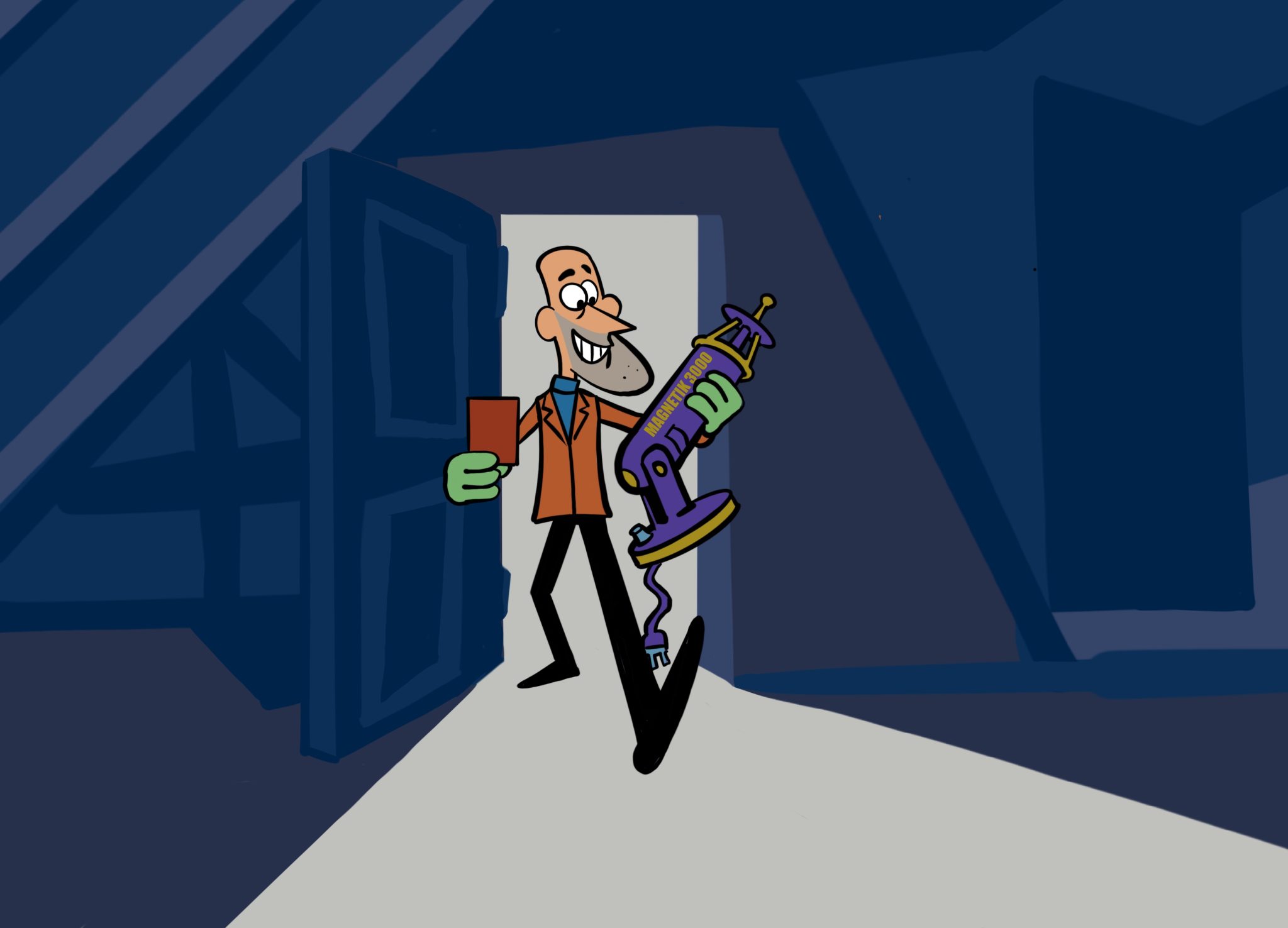 Un faussaire en cartoon
